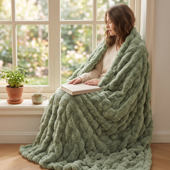 pofima | The Dreamer Blanket |Oversized, Cozy, Soft Warm Throw